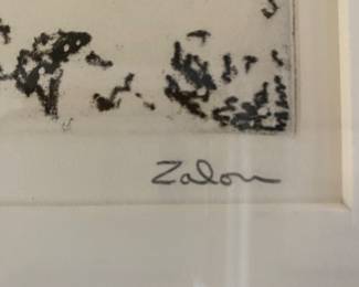 Black & white print - Zalon