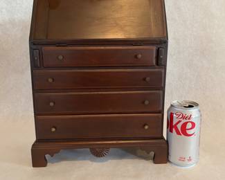 Miniature slant front desk