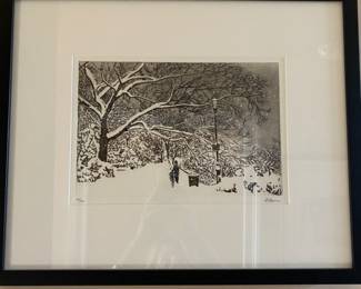 Black & white print - Zalon