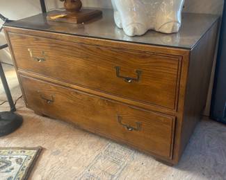 Henredon 2 drawer chest