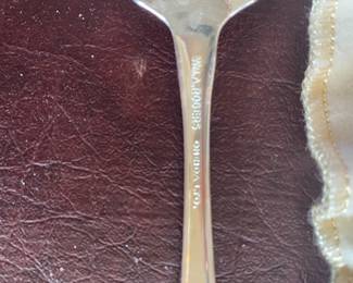 Silverplate flatware set