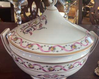 LARGE Richard Ginori china set "Rapallo" - 24 dinner plates!