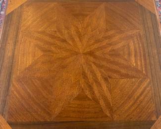 Inlaid card table