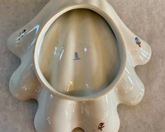 Large Herend shell dish