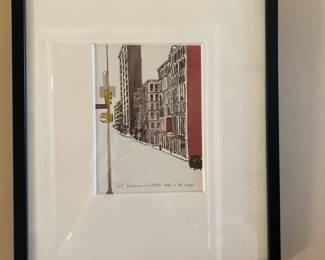 "Art Canyon" NY print