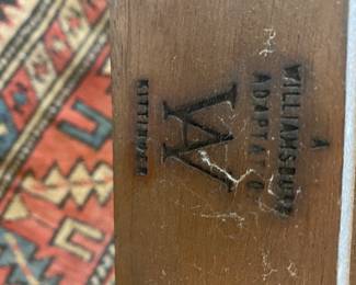 Kittinger mahogany bench 