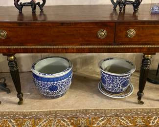 Antique spinet style buffet/sideboard