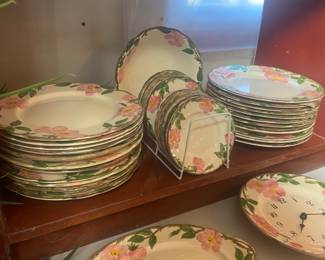 Franciscan Desert Rose china