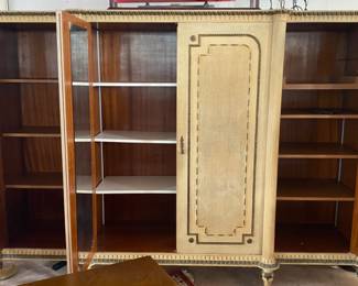 Vintage wardrobe wall unit