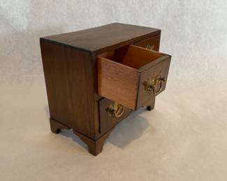 Miniature 4 drawer chest