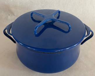 Dansk enameled pot w/lid