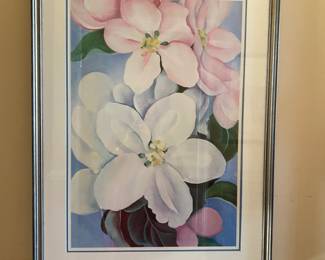 Georgia O'Keefe print
