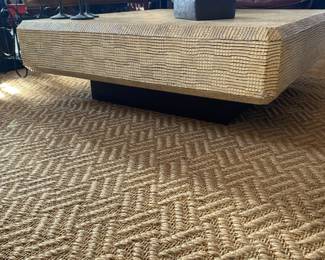 Karl Springer low cocktail table