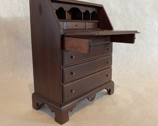 Miniature slant front desk