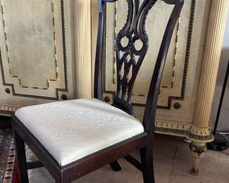 Antique Chippendale style chair - 1 of 2
