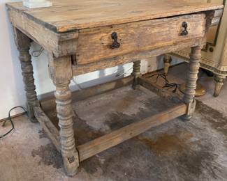 Rustic table - great bar table!