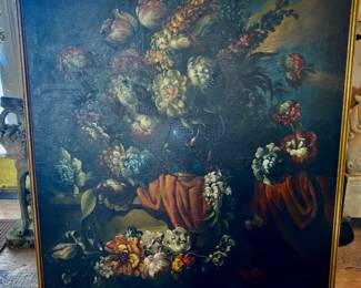 LARGE oil painting - Crissan