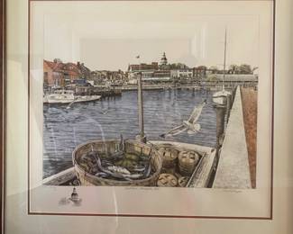 Neil Hayes "Crab Town" Annapolis print