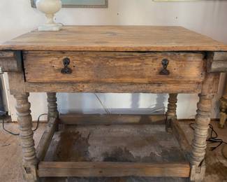 Rustic table - great bar table!