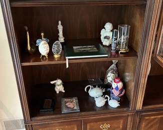Porcelain and Crystal collectibles