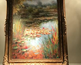 Original Painting in an incredible frame