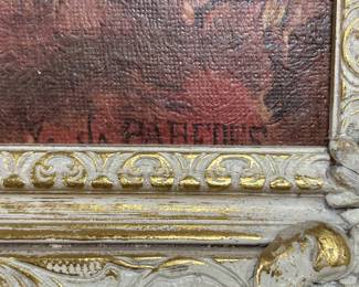 This sale features and incredible amount of original artwork, framed artwork, needlepoint artwork and wall display pieces.