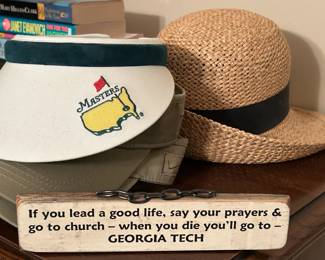 A great selection of headwear from visors and baseball caps to straw caps and vintage hats.