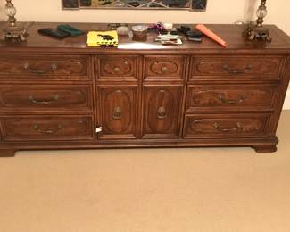 MCM Gorgeous Matching Chest of Drawers and Dresser.