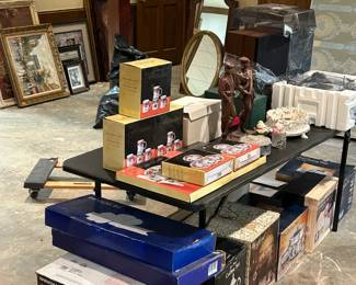 A great selection of unopened appliances and electronics