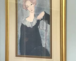 This sale features and incredible amount of original artwork, framed artwork, needlepoint artwork and wall display pieces.