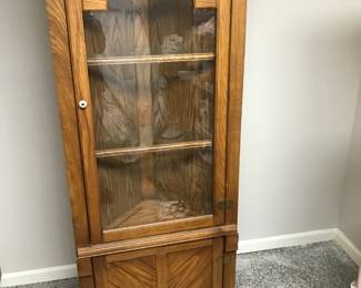 Corner Curio Cabinet