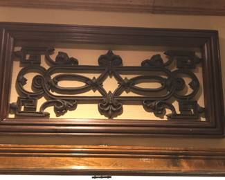 This sale features and incredible amount of original artwork, framed artwork, needlepoint artwork and wall display pieces.