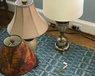 A huge selection of designer lamps for every room in the house!