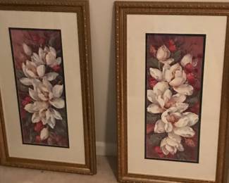 This sale features and incredible amount of original artwork, framed artwork, needlepoint artwork and wall display pieces.