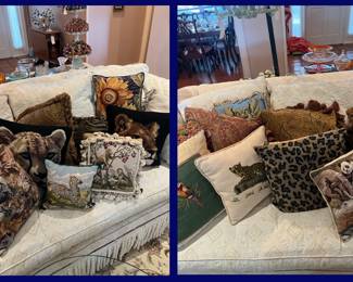 Animal Pillows and Closeups