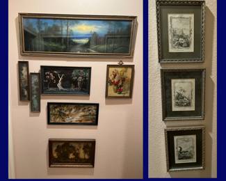 Deco Paintings, Prints & Antique Illustrations