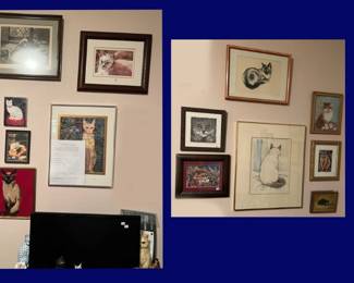 Cat Art: Prints, Paintings & Etc.