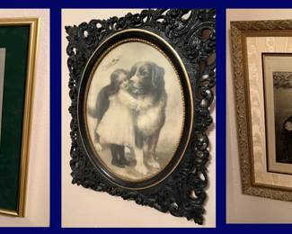 Needlepoints and Lithographs