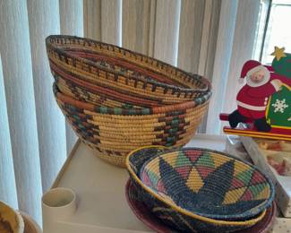Indian baskets