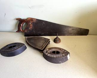 Vintage tools and irons