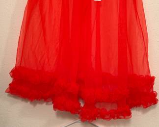 Cherry Red Vintage Lingerie 