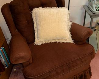 Upholstered Arm Chair …. So comfy!