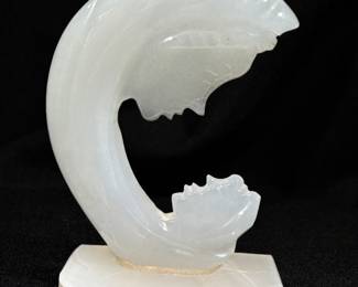 Marble Mother & Child Figurine