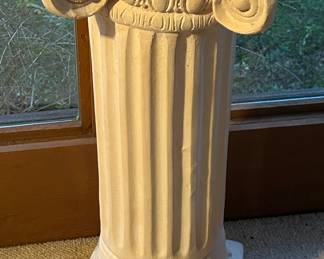 Faux Column Plant Stand