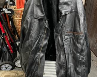 Leather jacket