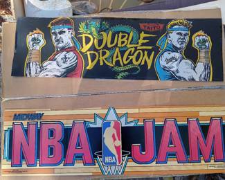 NBA Jam and Double Dragon Arcade Headers( both are cracked though)
