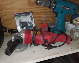 Angle Grinder, Drill, etc