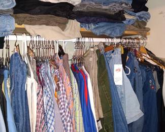 Lots of Denim(large sizes like 3xl etc)