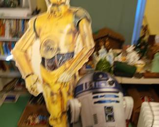 Star Wars Cardboard Standups: C-3P0 and R2-D2