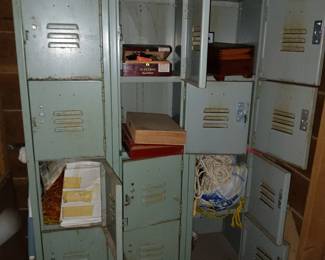 Set of Metal Lockers